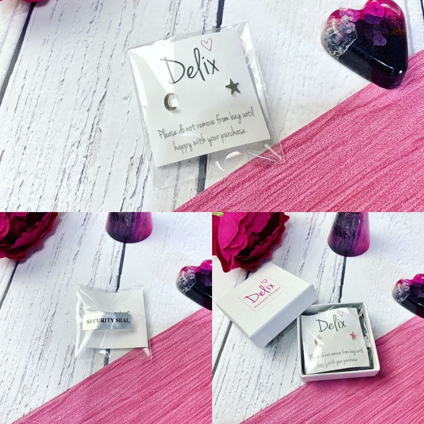 Sterling silver cross earrings, dainty earrings, stud, tiny, delicate